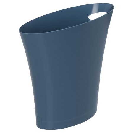 Umbra 2 gal Blue Polypropylene Modern Trash Can 082610-1191